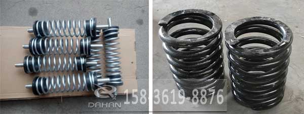 鋼絲壓彈簧：是由鋼絲制成形狀有：圓柱形于圓錐形兩種。